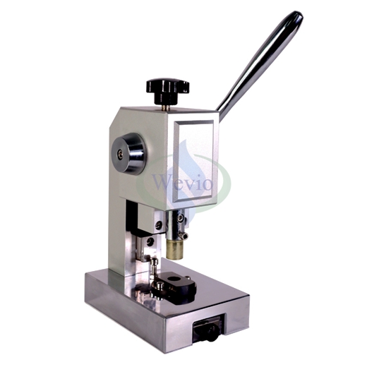 Wevio-punching machine for coin cell battery equipment
