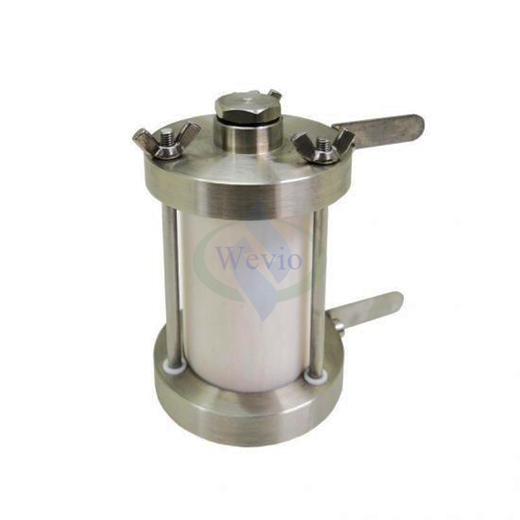 PTFE Split Test Cell for 18650 Cylindrical Battery Research