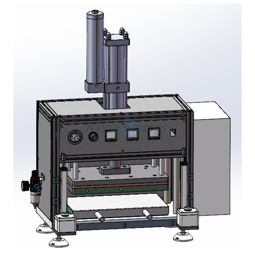 Pouch cell battery pilot line assembly line jelly roll hot press Hi POT IR test machine