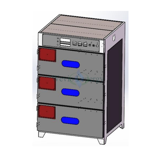 Prismatic cell battery pilot line assembly line jelly roll baking vacuum oven with vacuum pump Machine