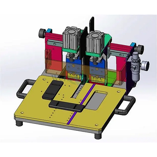 Prismatic cell Pouch cell battery pilot line assembly line Tab trimming Shaping Machine