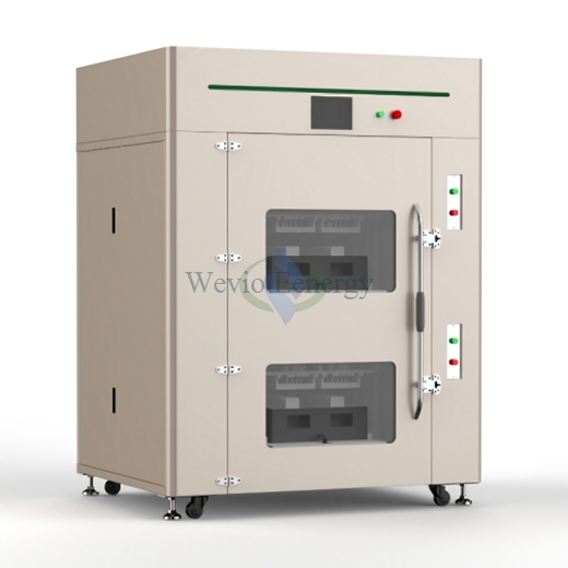 Prismatic cell battery pilot line assembly line hot pressing test machine
