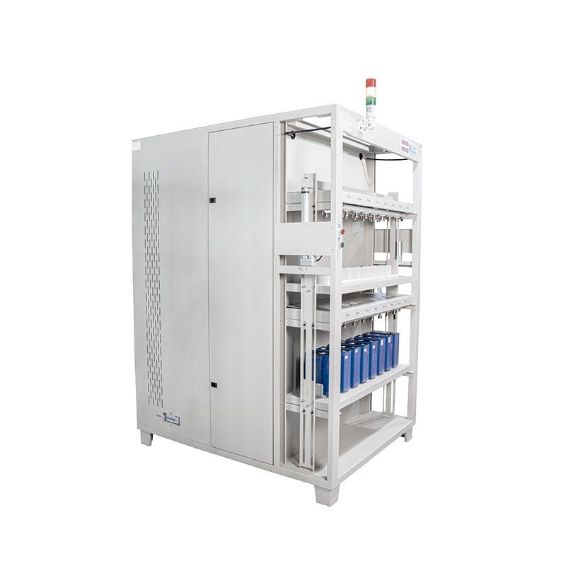 Energy-saving feedback series-capacity cabinet grading machine for Prismatic cell 16 channels 300A