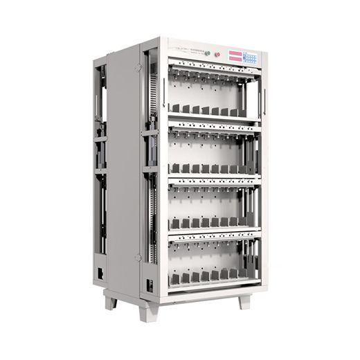 Energy-saving feedback series-capacity cabinet grading machine for prismatic cell 64 channels 60A