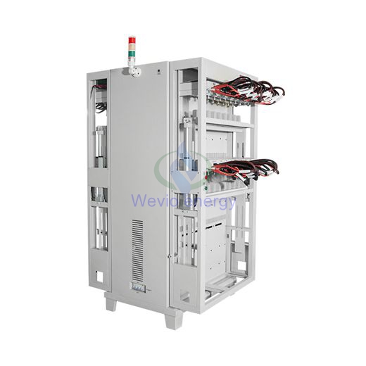 Energy-saving feedback series-capacity cabinet grading machine for prismatic cell 32 channels 100A