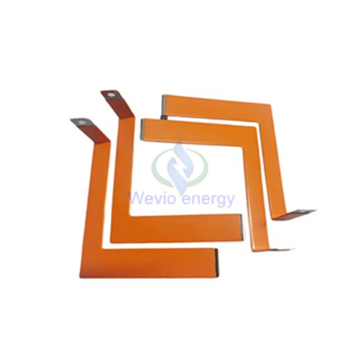 Custom Strip Soft Connection Flexible Connectors Power Plastic Dipping Copper Busbar