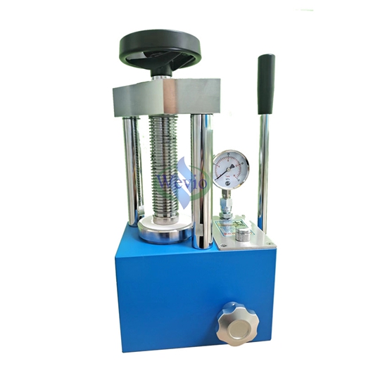 Lithium battery solid-state battery material laboratory tablet press, small manual tablet press for electrolyte experiment tablet press 