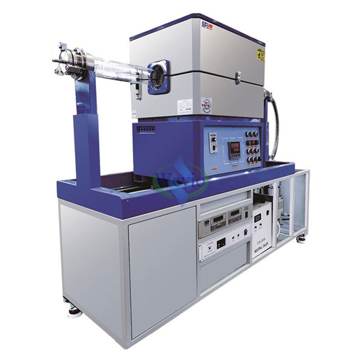 1200°C Single Temperature Zone CVD System Chemical Vapor Deposition Used for Lithium/Sodium